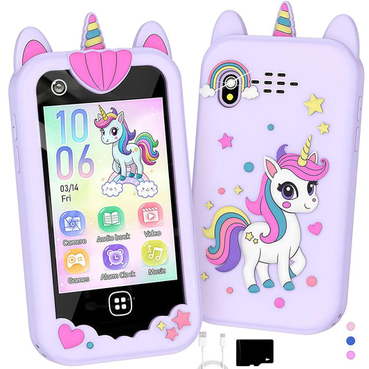 Yiphun Kids Smart Phone touchscreen for engaging learning and play