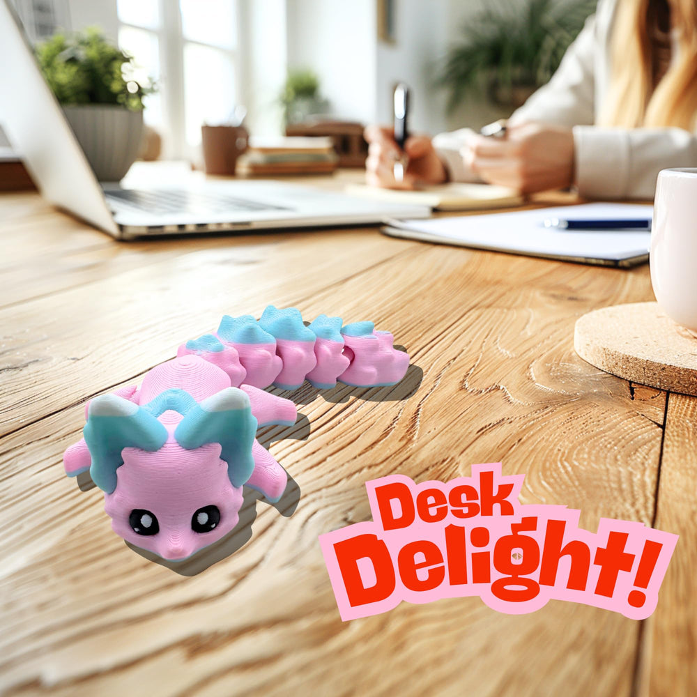 Yipintang Candy Fox crafted in PLA for lightweight, durable tabletop display.