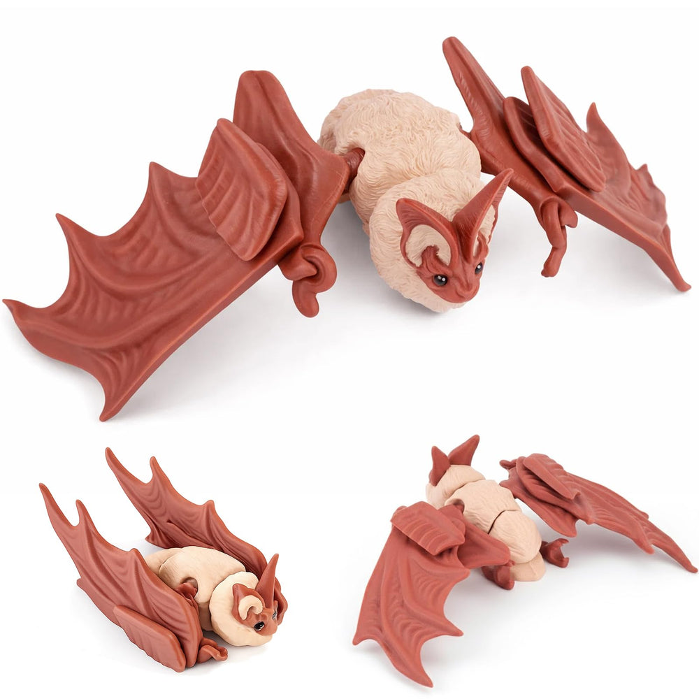 Yipintang Giant Bat with wings extended for dramatic desk display