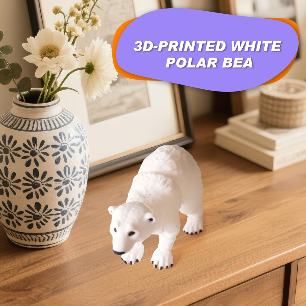 Yipintang polar bear white palette suits minimalist or nature-inspired spaces.