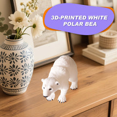 Yipintang polar bear white palette suits minimalist or nature-inspired spaces.