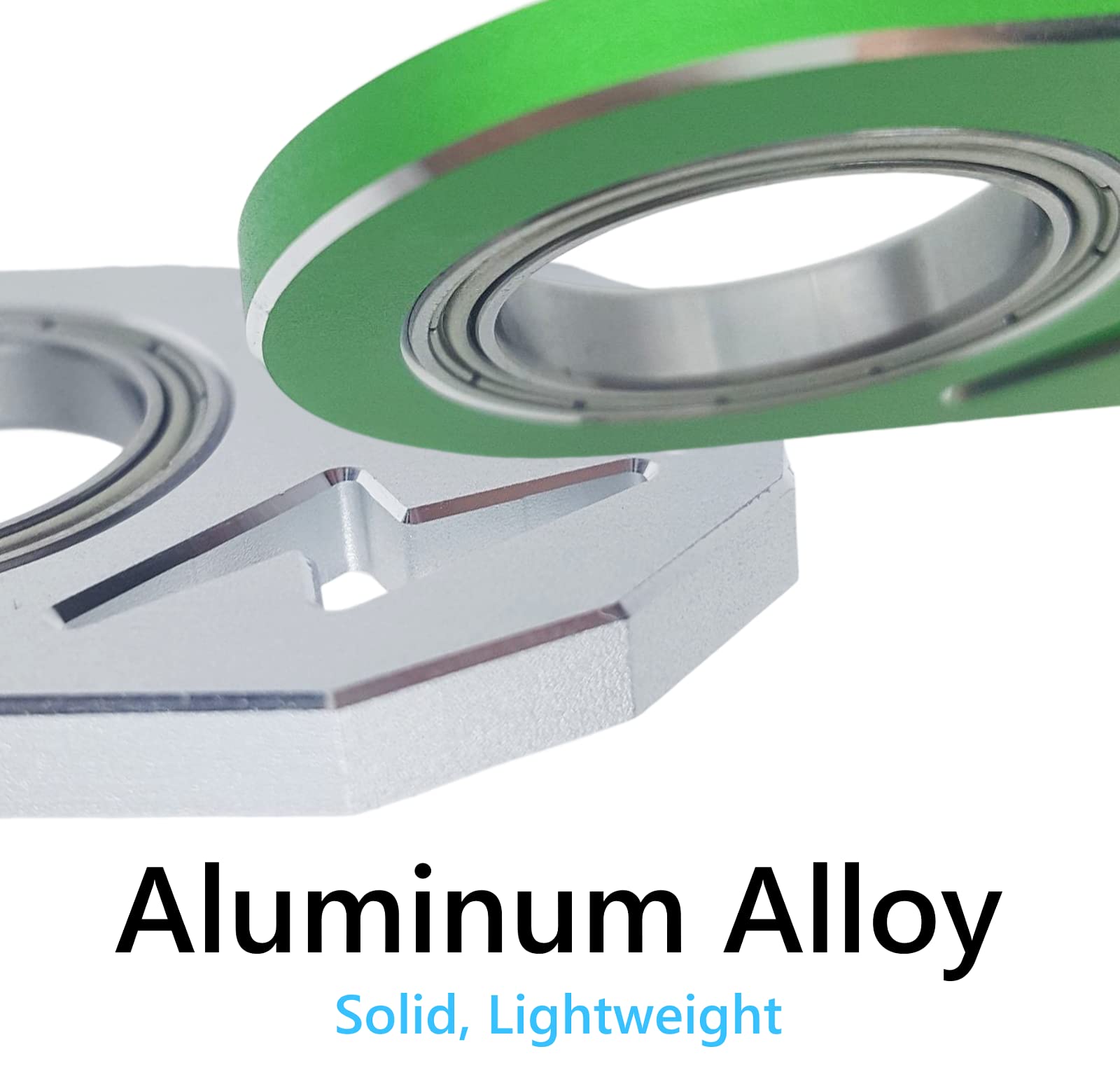 YIPUKIYI Keychain Spinner with roller bearing delivers ultra-smooth rotation