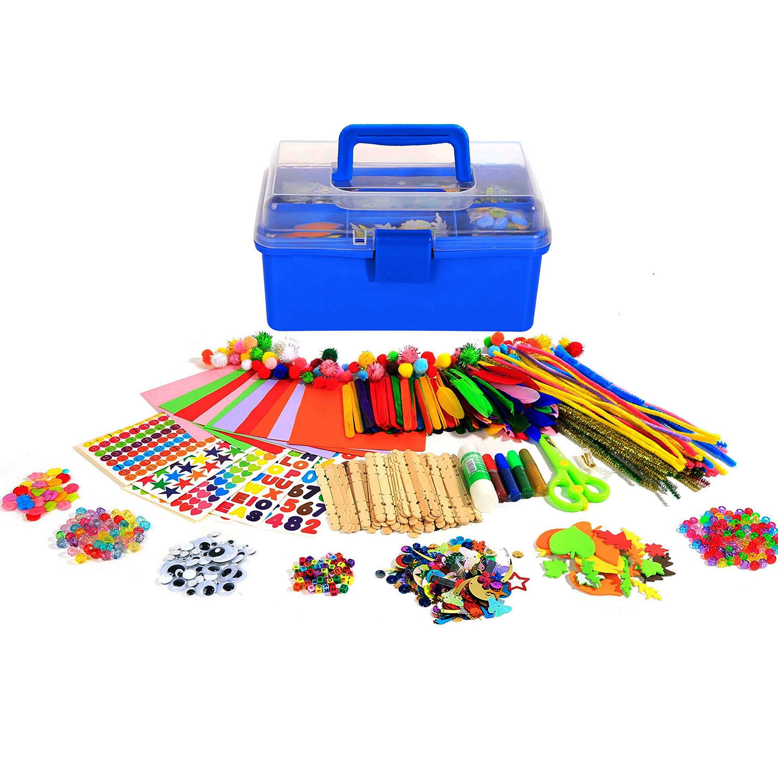 YITOHOP carrying travel box for on the go arts and crafts projects