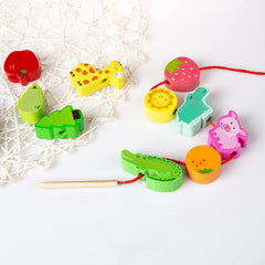 YiTTOO gift-ready Montessori wooden bead set for birthdays and holidays
