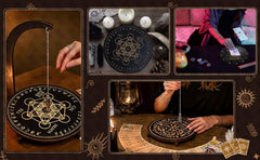 YIVFOX pendulum stand pattern 4 offers varied motion for personal insights.