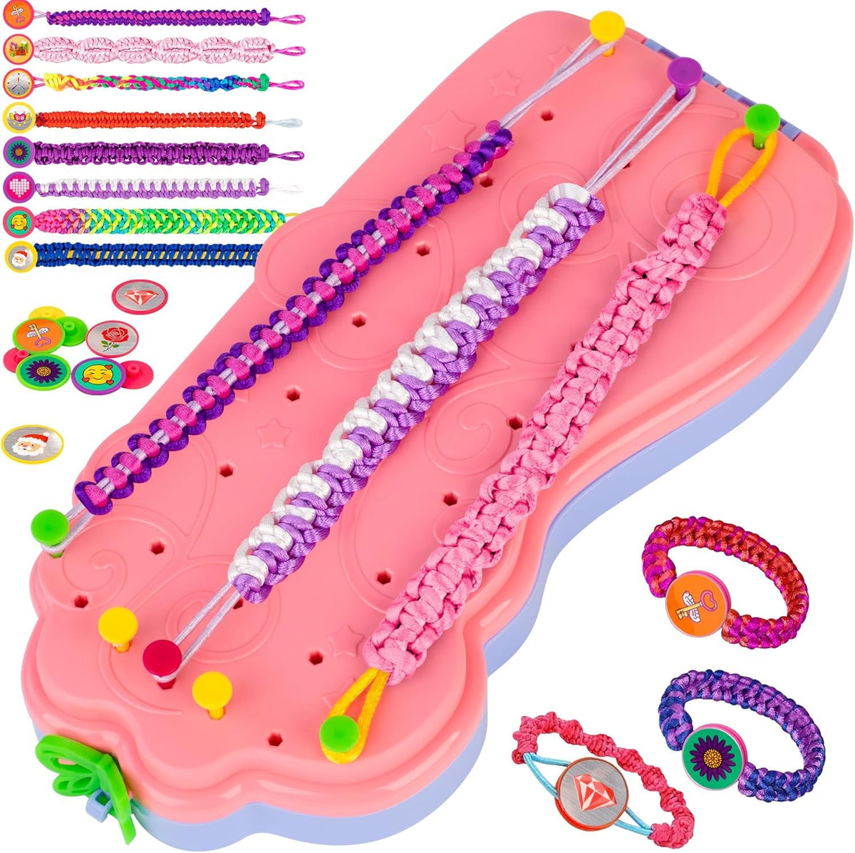 yiwaga bracelet-making-kit guitar-case shows stylish storage for creative play