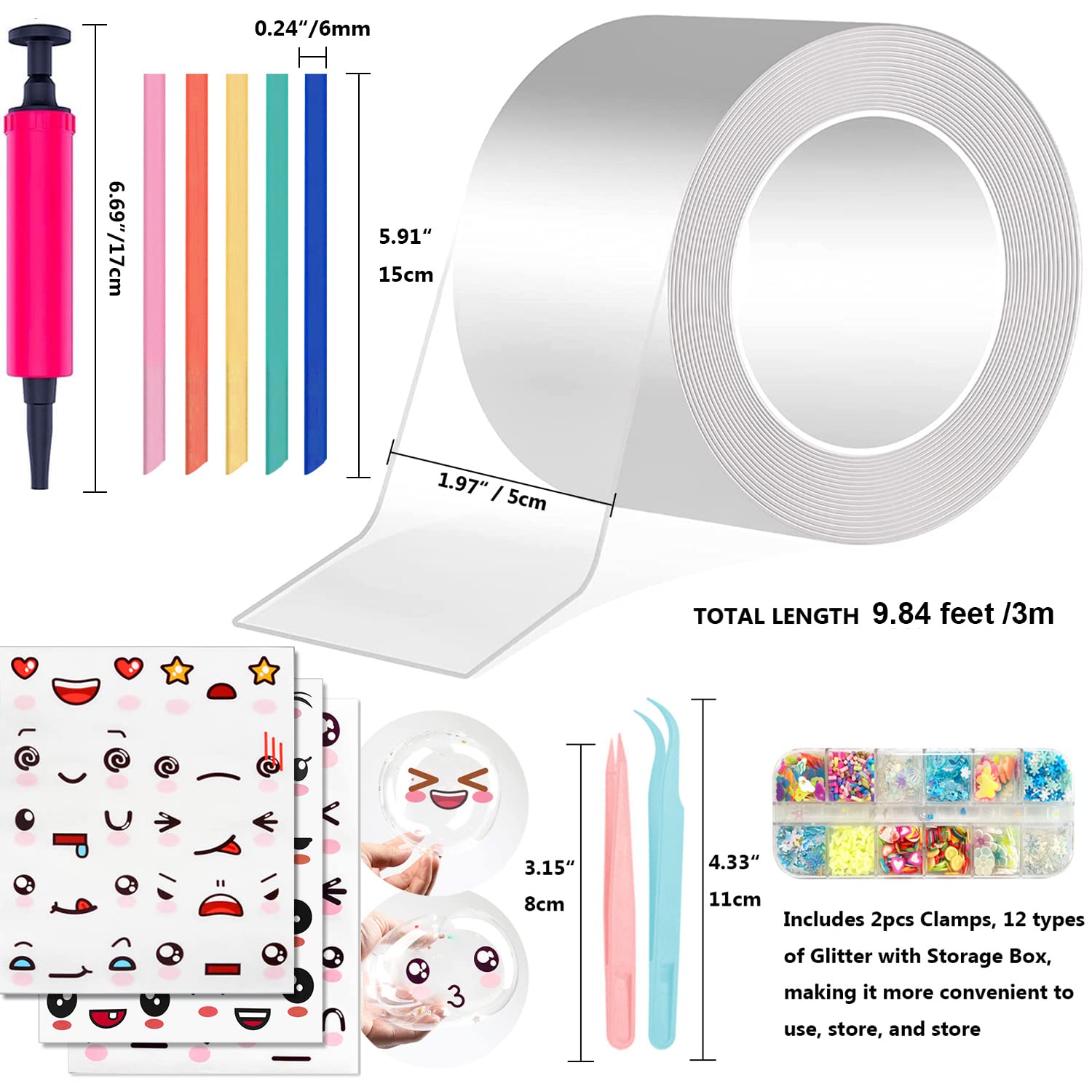 YIXIPAZH balloon pump in use for effortless bubble creation