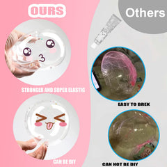 YIXIPAZH glow-in-the-dark glitter for nighttime bubble art