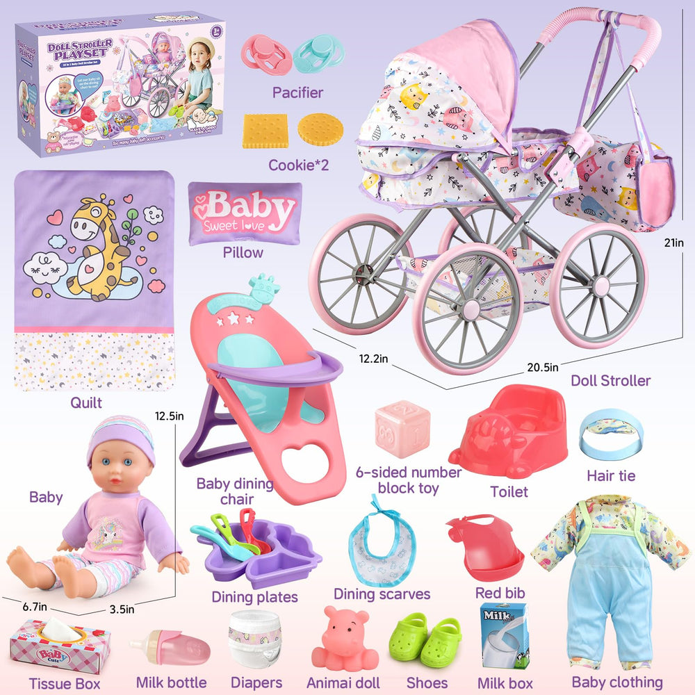 YIYBM 12.5-inch doll ready for cuddly caregiving scenes