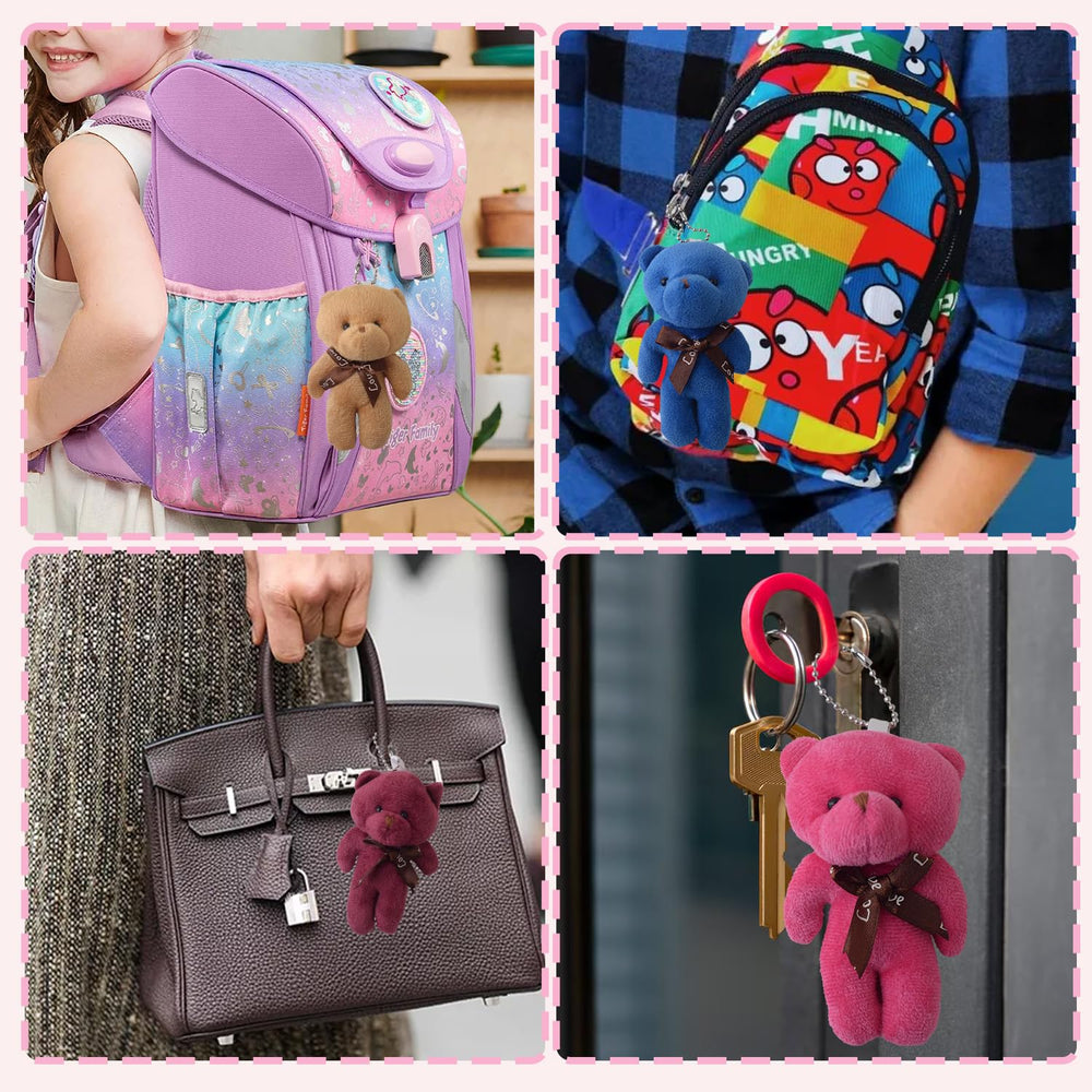 YIYEE bear decor for backpacks and gift boxes