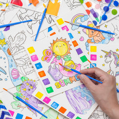 YiYLunneo six themes painting cards spark imagination.