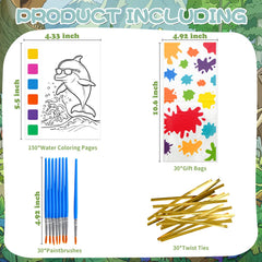 YiYLunneo mess-free water painting for easy use by children.
