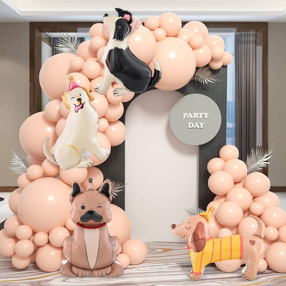 YiYou dog theme party balloons add color to birthday celebrations
