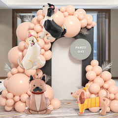 YiYou dog theme party balloons add color to birthday celebrations