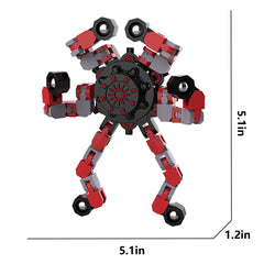 YIZER six-chain transformable spinner offers extended spins and visual appeal.