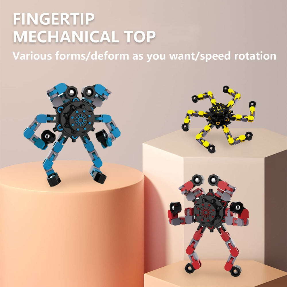 YIZER Top Chain Spinner featuring six adjustable chains for extended rotation