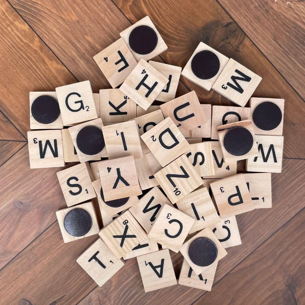 YJ PREMIUMS large square letters for wall art add playful learning vibes.