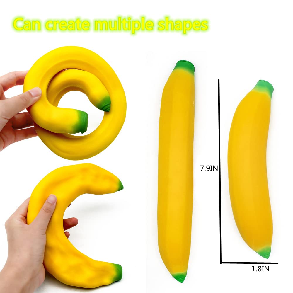 YJHWLF banana stretch-and-release demonstrating high elasticity