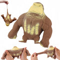 YJHWLF stretchy glue-sand-filled gorilla toy for tactile stress relief.