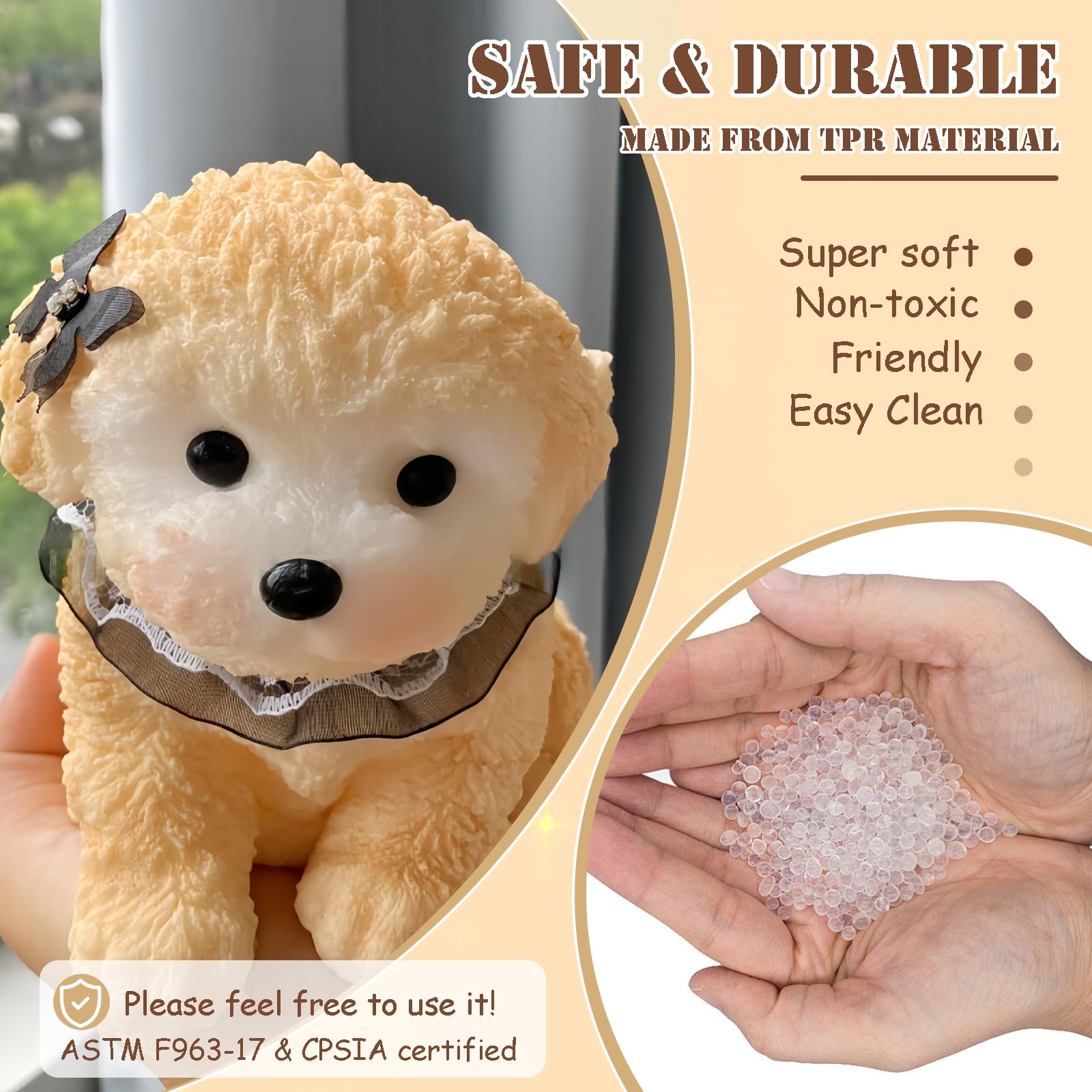 YJPPDD Extra-Large Taba Dog Squishy Toy gift-ready packaging and appeal