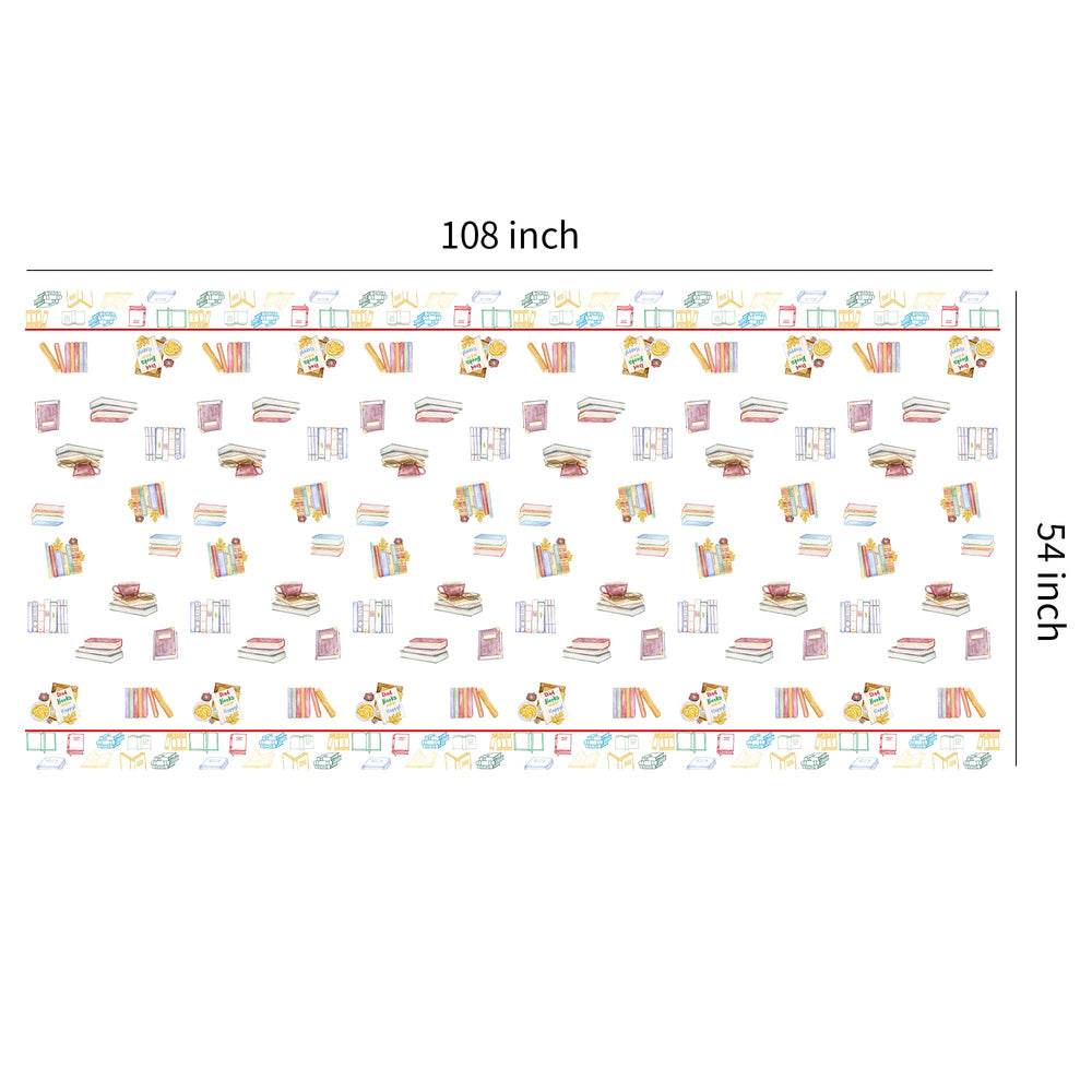 YJRJSC cleanup-friendly tablecloth with smooth surface simplifies post-event cleanup