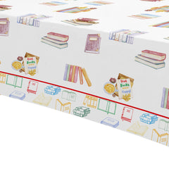 YJRJSC library-reading-theme tablecloth durable material for everyday party use and easy cleanup