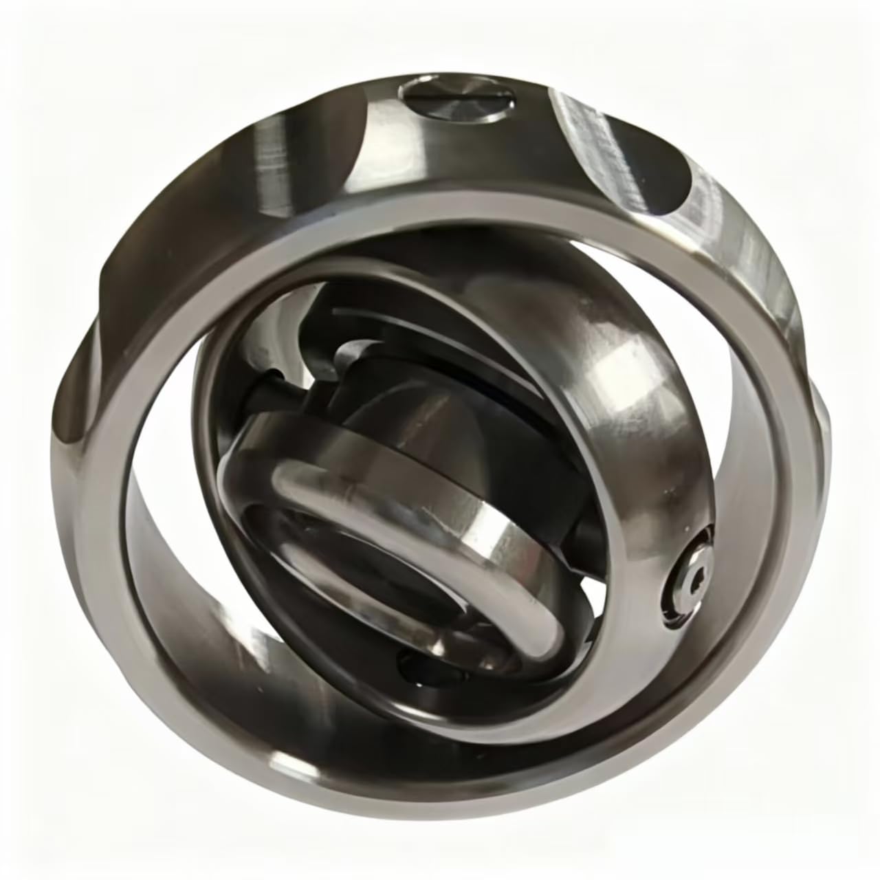 YKAIFZON MagLev fidget spinner outer ring provides smooth, quiet spins