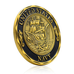 YKshop Shellback Coin handheld view for tactile appreciation