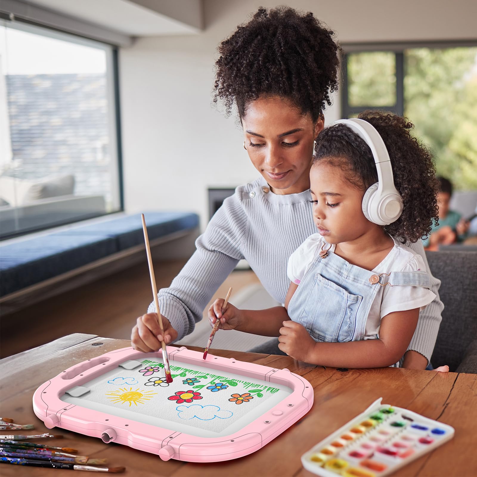 Ylovetoys adjustable height from 28 to 34 inches fits growing children.