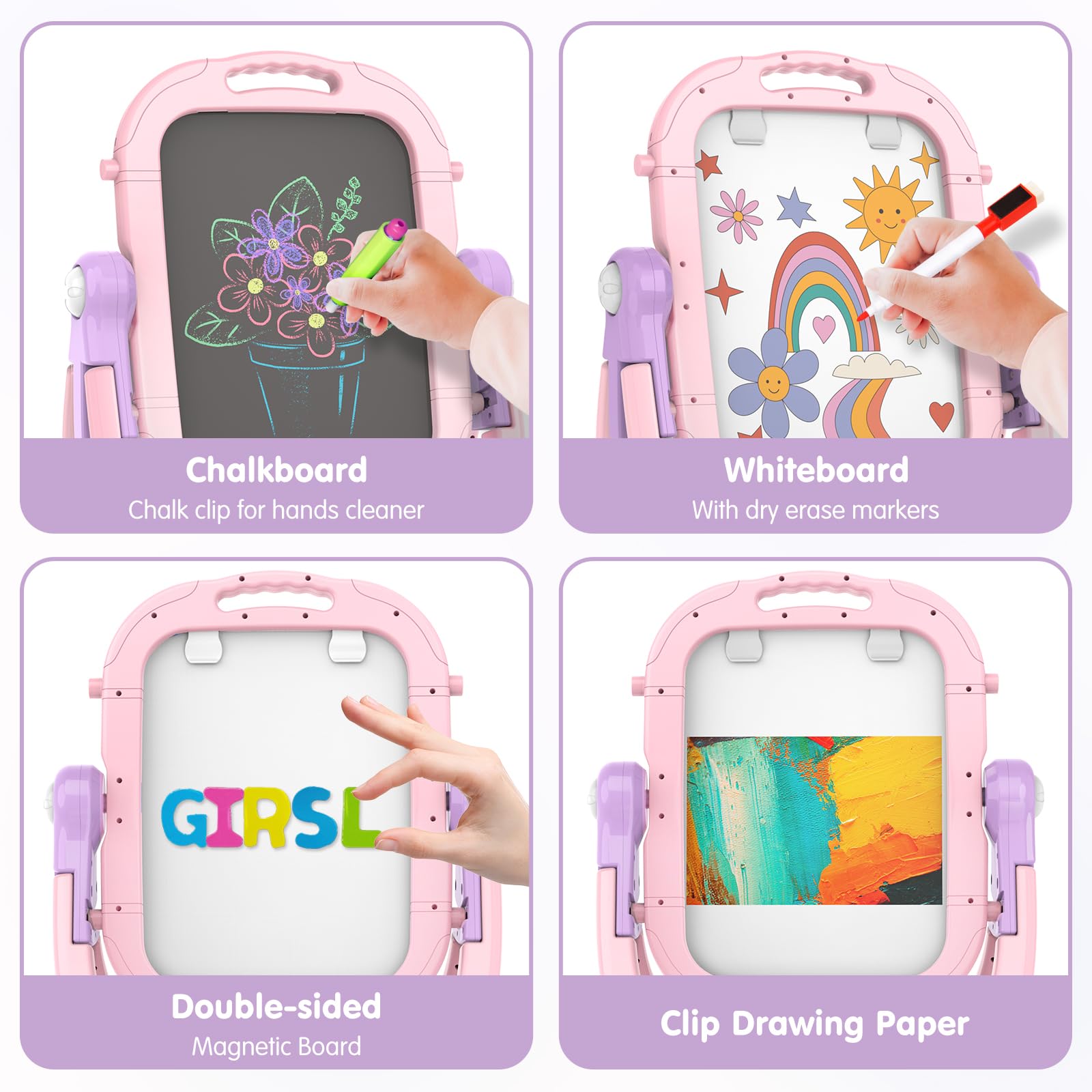 Ylovetoys safe PP material provides a sturdy, child-friendly frame.