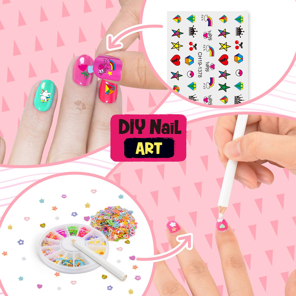 Ylovetoys decorative confetti adds sparkle for custom manicures