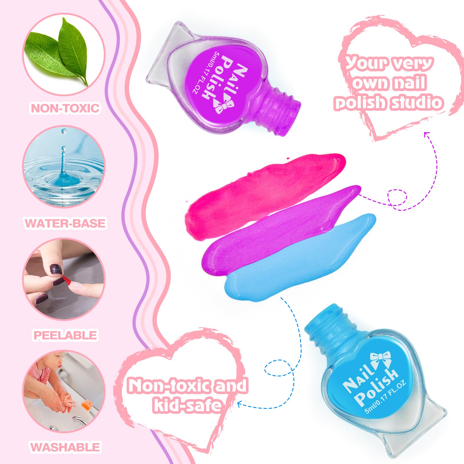 Ylovetoys press-on nails provide quick reusable styling options
