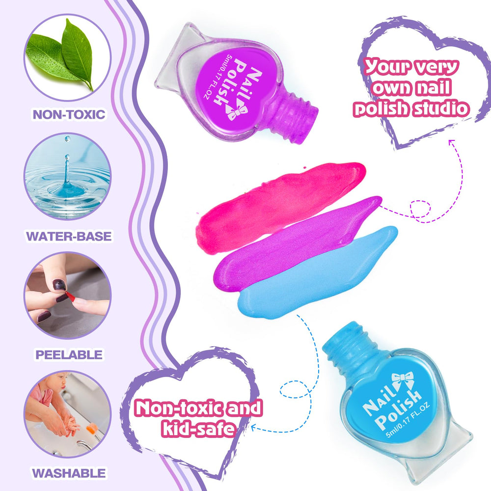 Ylovetoys nail-stickers for colorful, customizable nail art