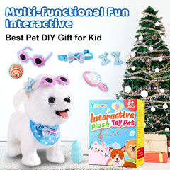 Ylpaprm Dress-up interactive dog toy sparks creativity and role play