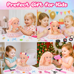 Ylpaprm imaginative hairstyling playset promoting creative expression.