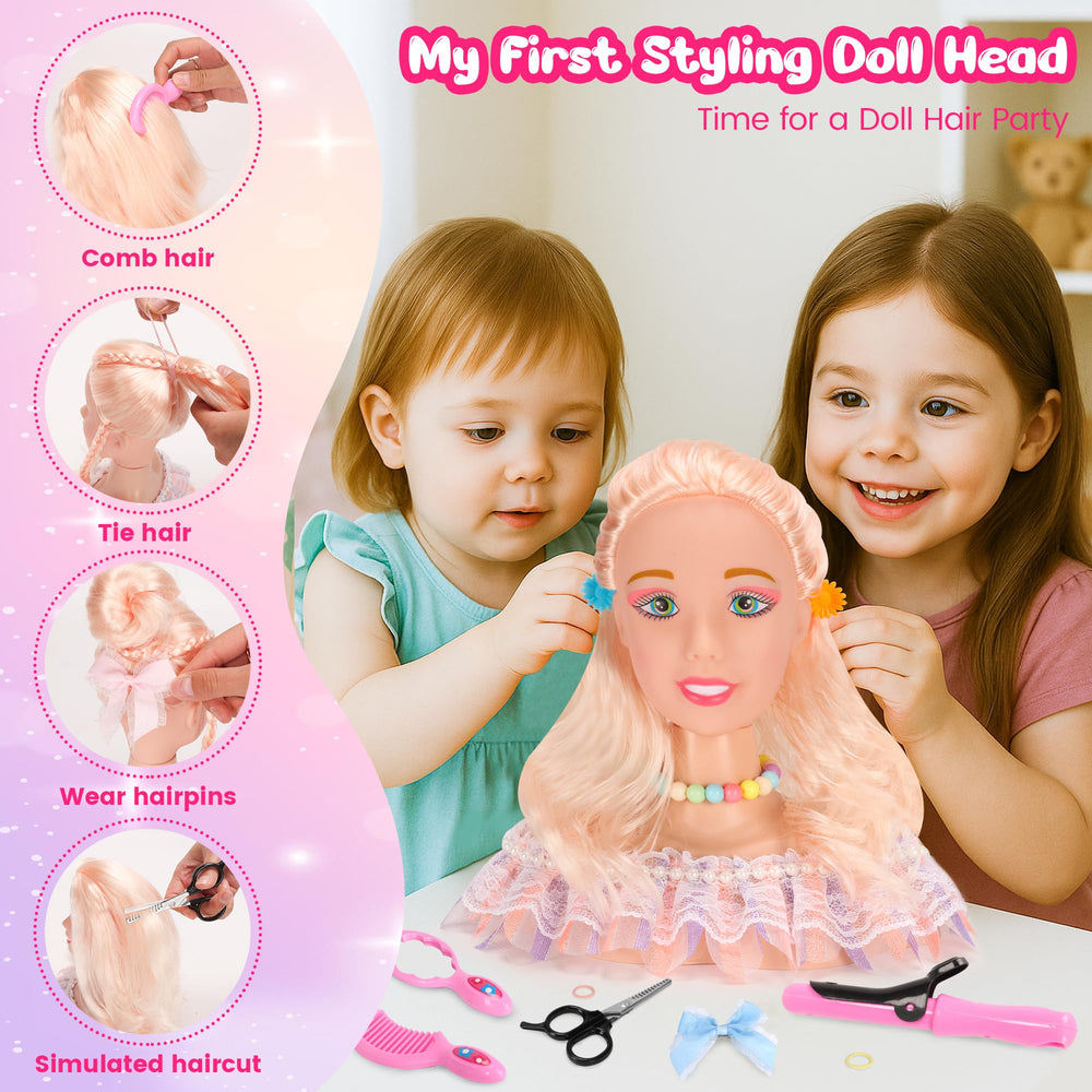 Ylpaprm realistic hair dryer with sound enhances immersive styling sessions.