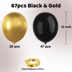 YMSZ 12inch black balloon ideal for versatile indoor celebrations.