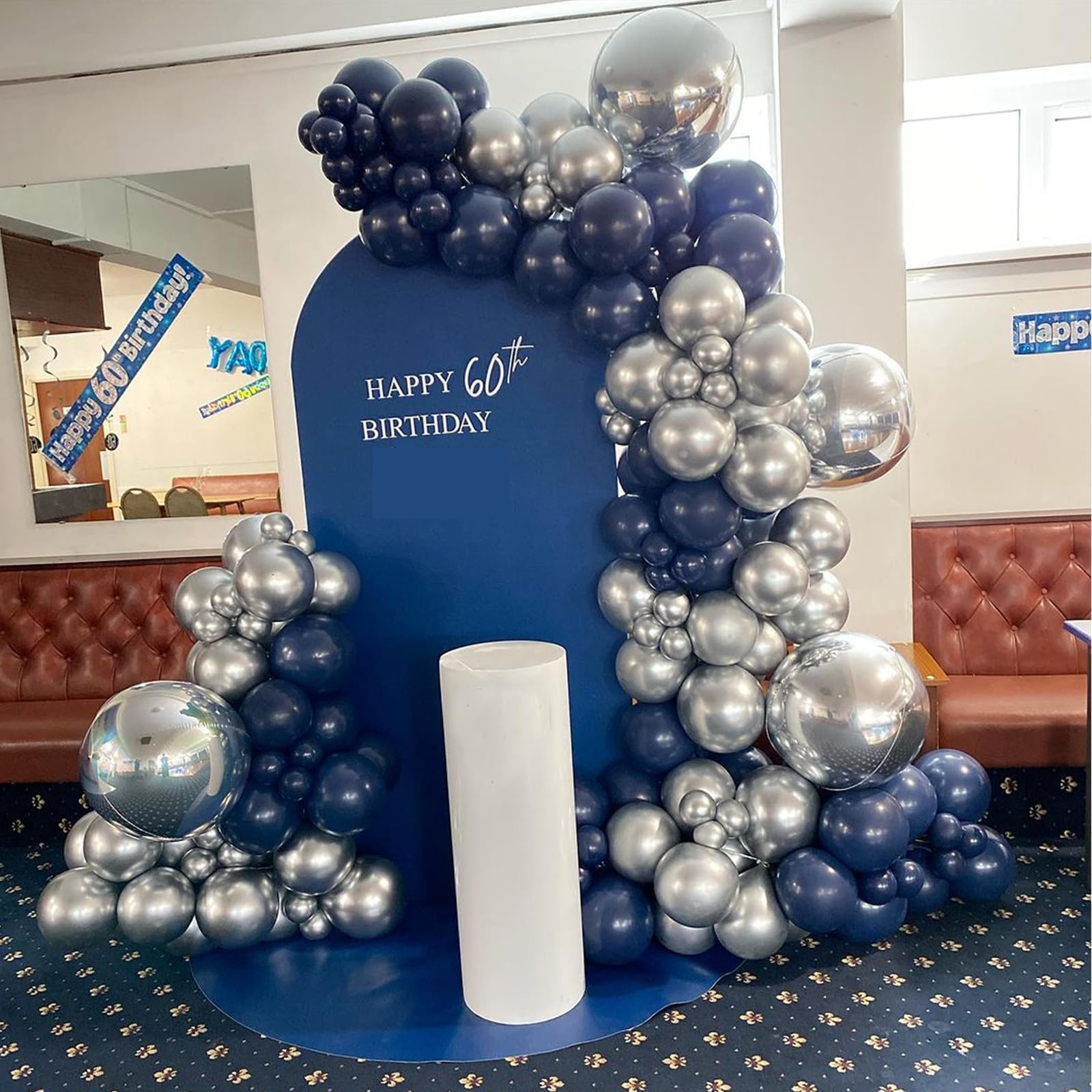 YMSZ 12 inch balloons inflating to a smooth, vibrant finish.