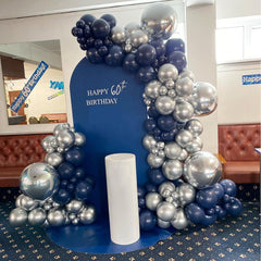 YMSZ 12 inch balloons inflating to a smooth, vibrant finish.