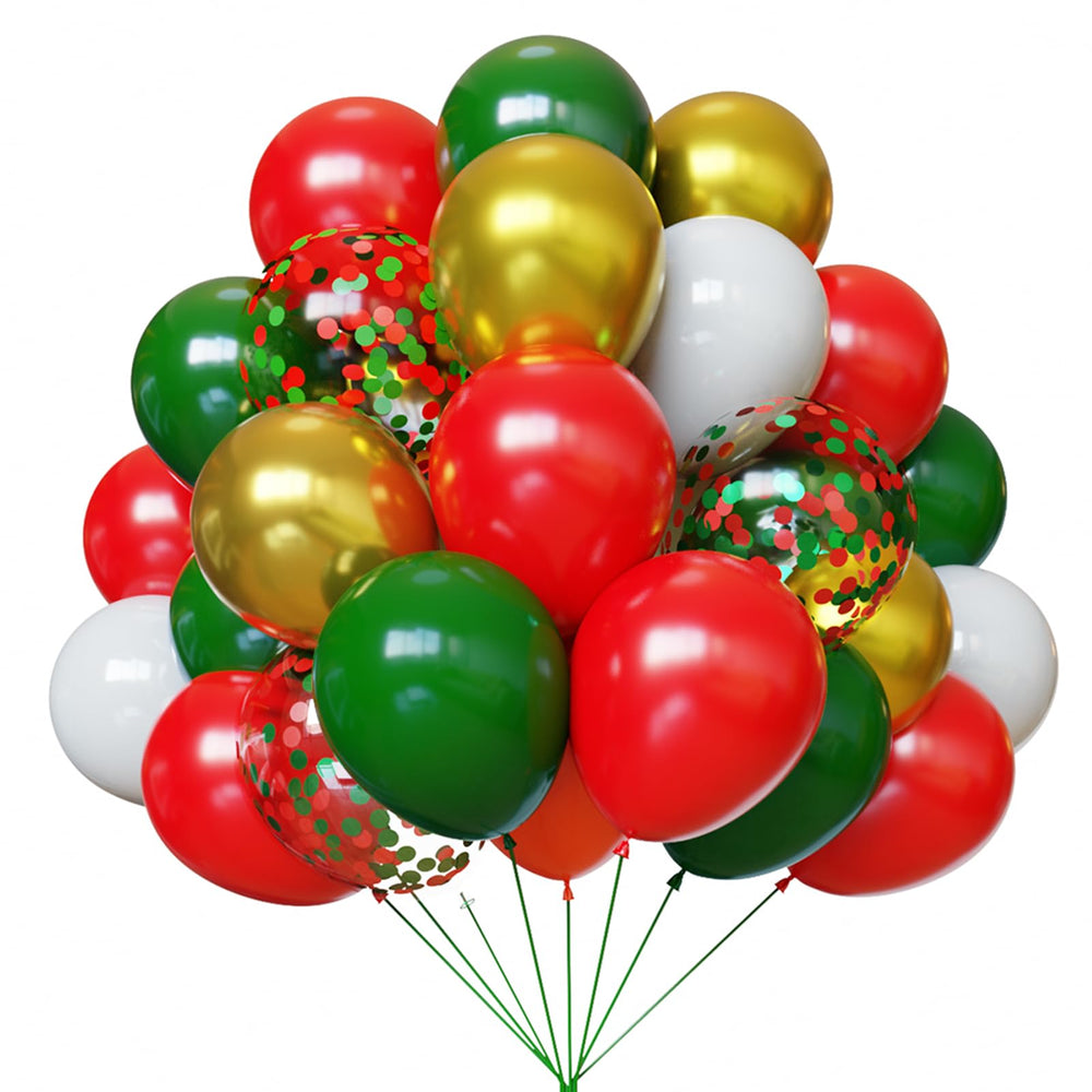 YMSZ red 12-inch balloons for quick festive decor