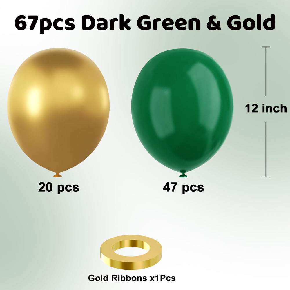 YMSZ metallic gold balloons pack adds luxe sparkle to celebrations