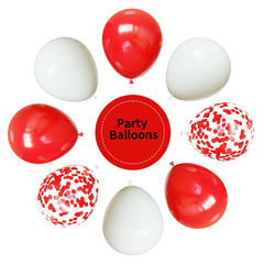 YMSZ white balloon, 12in, versatile decor for weddings and birthdays.