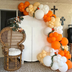 YMSZ white ribbon roll for easy garlands and bouquets