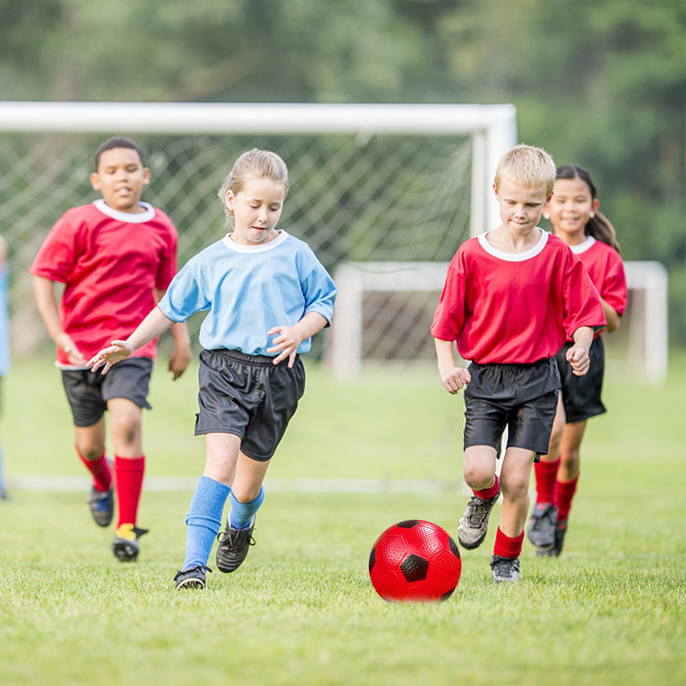 Ynanimery four-inch diameter soccer balls fit small hands for toddlers.