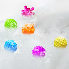 Ynanimery Montessori inspired sensory balls help baby coordinate through squeezing and rolling