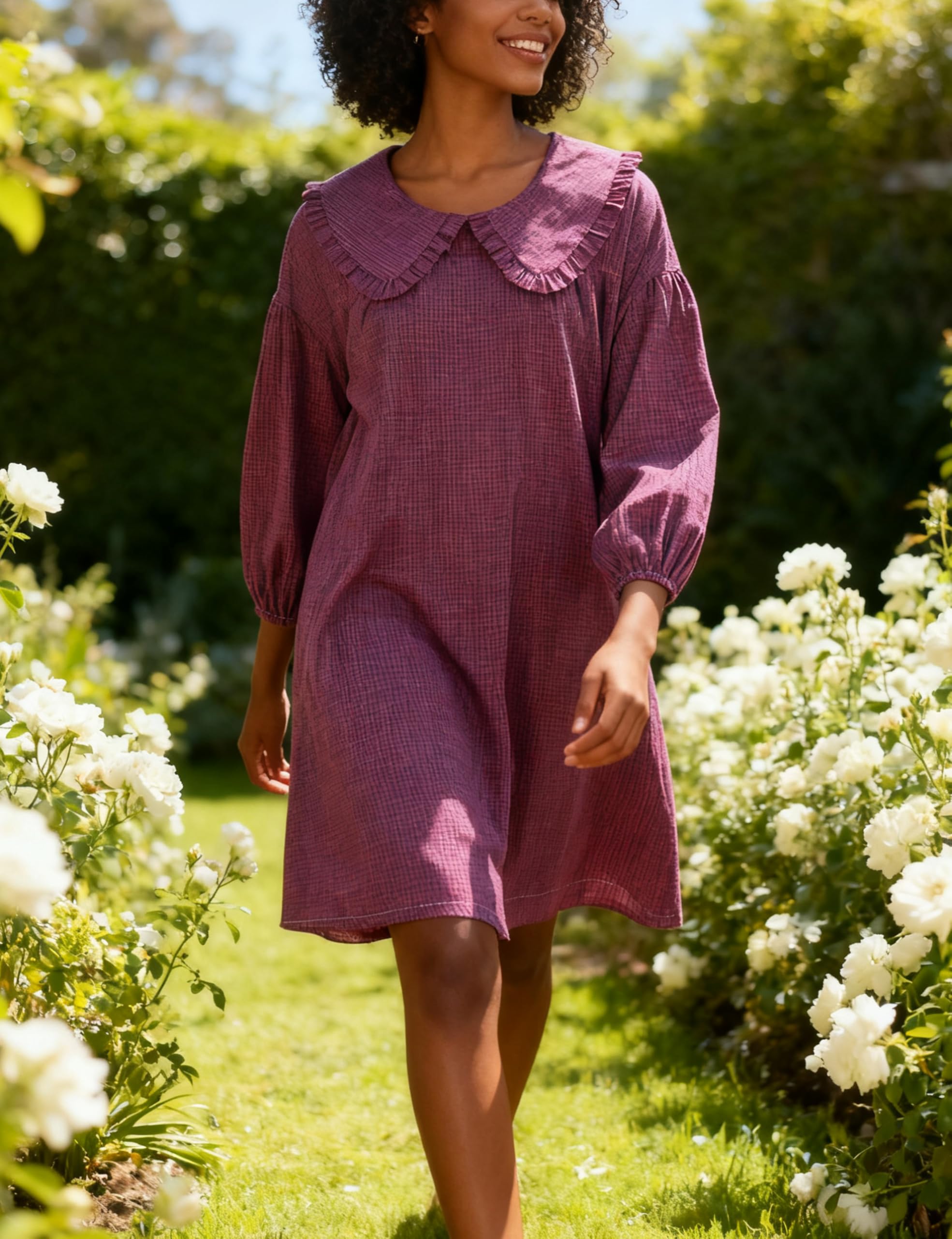 Ynhonra casual boho-inspired dress, ideal for everyday leisure and dates.