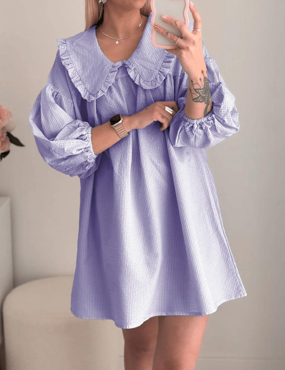 Ynhonra relaxed-fit Y2K-inspired dress for everyday styling