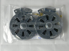 Yo Yo Reel attached to dock or shore for convenient positioning