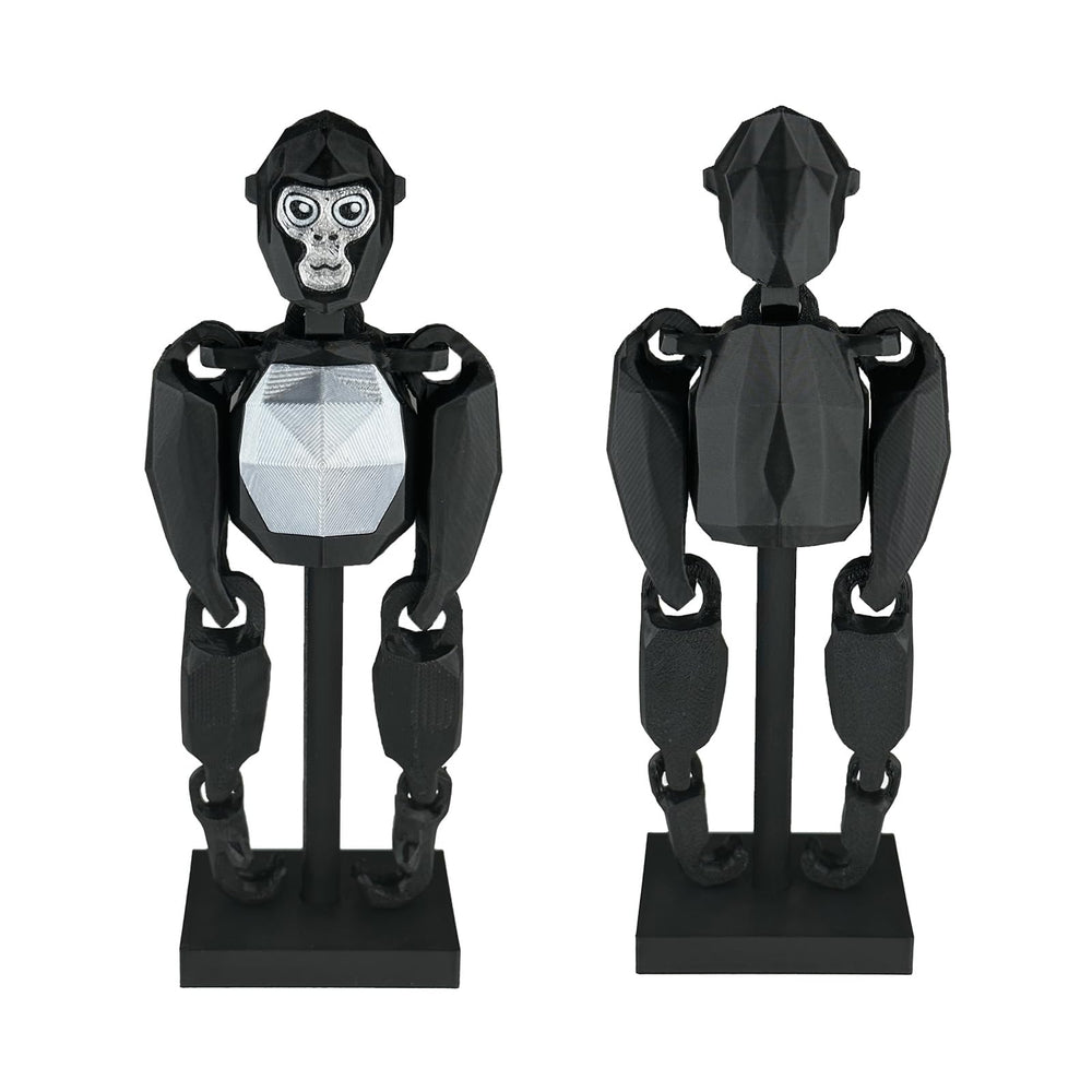 Yobbogo Monkey Tag Model with chicken leg accessory for playful setups.