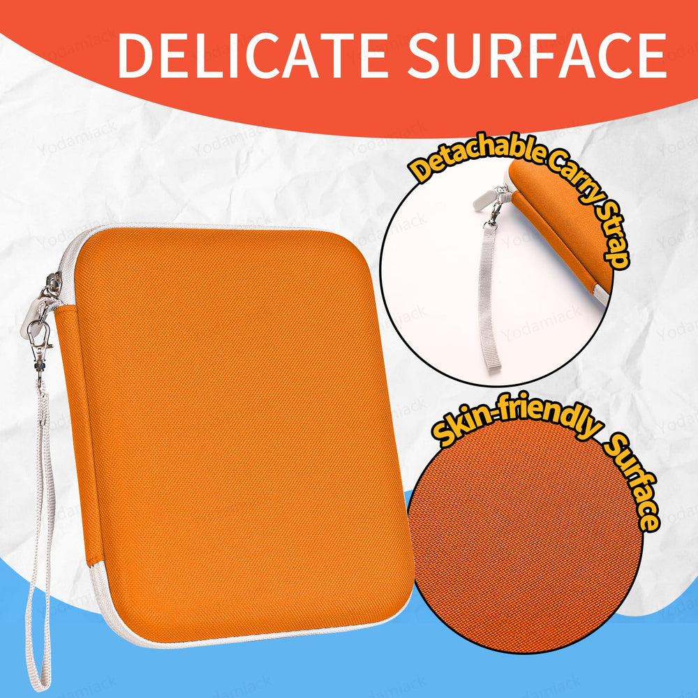 Compact size with wrist strap makes it easy to carry in a backpack